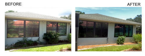 Before & After Window Installation