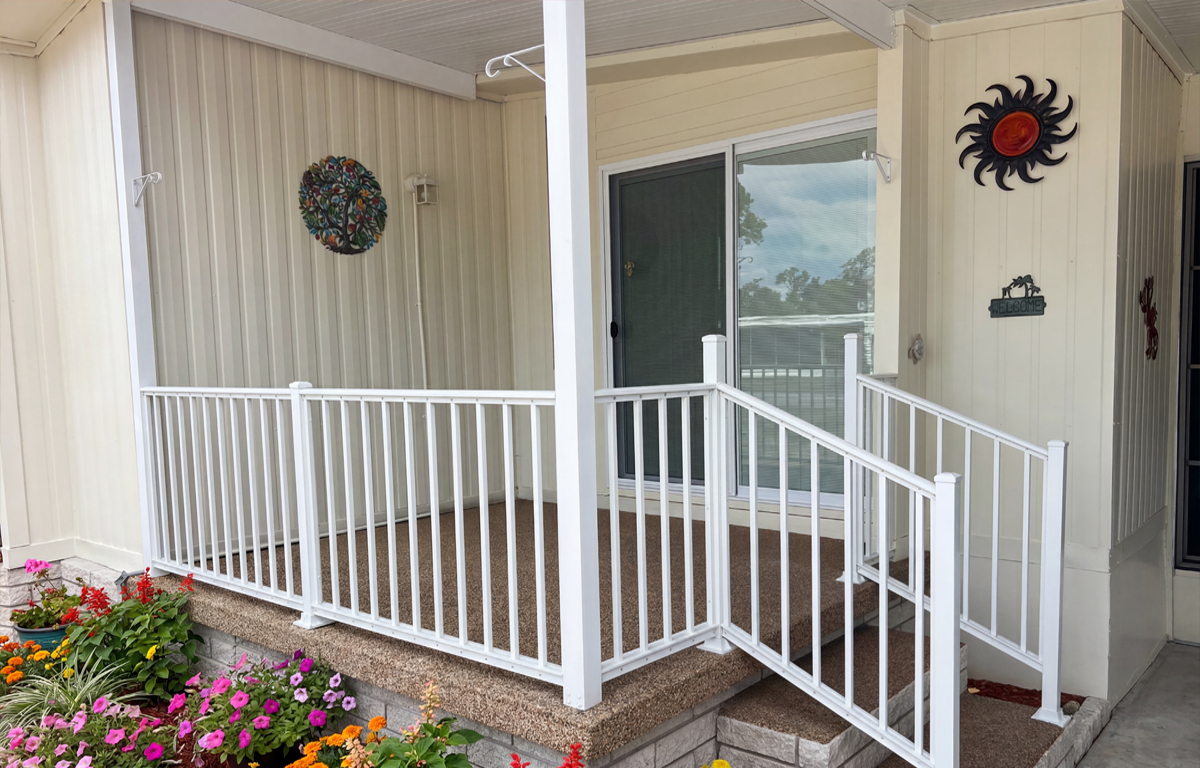 Front Entry Railing